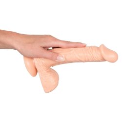 European Lover  - Naturtro dildo 22,5 cm med Pung