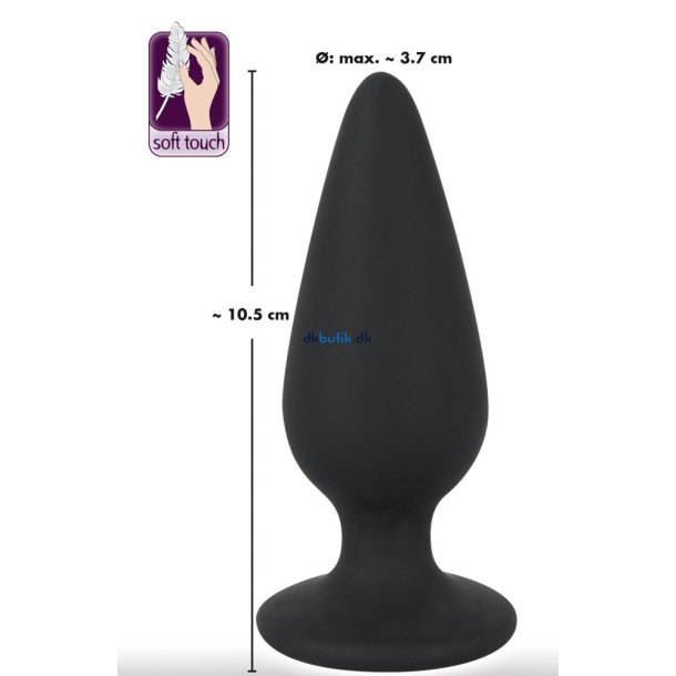 Black Velevt - Heavy Anal Plug (S,M,L) Large