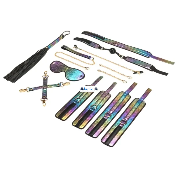 Vivid Niji 8-delt Bondages�t - Glossy Rainbow