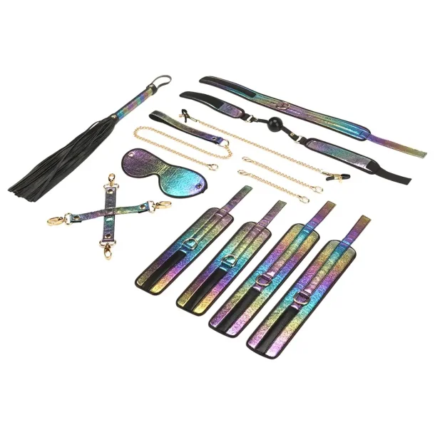 Vivid Niji 8-delt Bondages�t - Glossy Rainbow