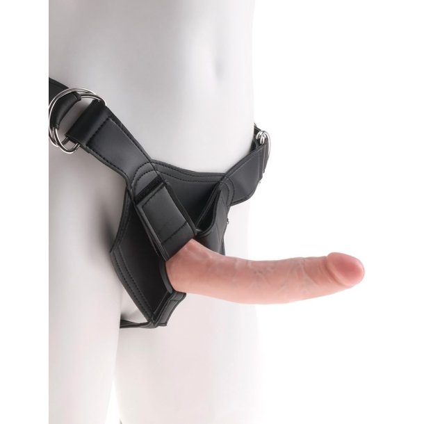 King Cock - Strap-On 18 cm Lys 