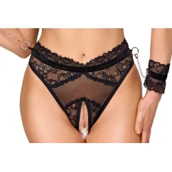 Cottelli BONDAGE  Elegant St i Sort Blonde