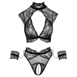 Cottelli BONDAGE  Elegant St i Sort Blonde