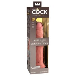 Dual Density Silicone Cock 23 cm Lys 