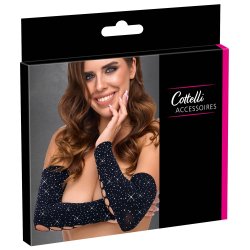 Cottelli Accessoires Lange Armvarmere � Sn�relook med Smykkesten