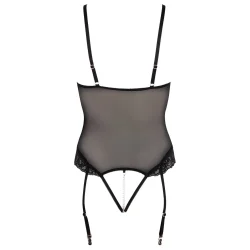 Cottelli - Bodystocking med Suspenders