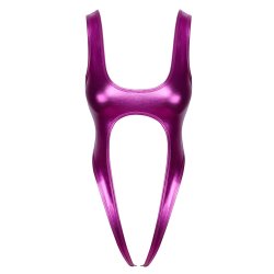 Cottelli Lingerie  Metallic Body i Lilla-Pink