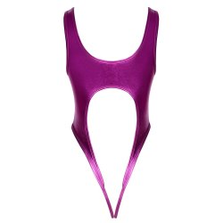 Cottelli Lingerie  Metallic Body i Lilla-Pink