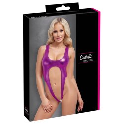 Cottelli Lingerie  Metallic Body i Lilla-Pink