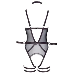 Cottelli Bondage  Bundls Body med Halsbnd, Lnke og Manchetter
