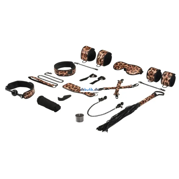 Leopard Luxe � Eksklusivt 13-delt Bondages�t
