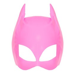 Black Level Kattemaske i Pink Vinyl  Halvmaske
