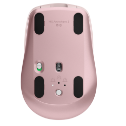 Logitech | MX Anywhere 3S - 6 knapper - trdls - Bluetooth, 2.4 GHz - trdls modtag