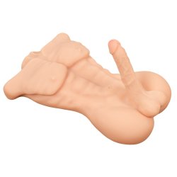 Realistixxx Deluxe Man � Torso-Masturbator i Fuld St�rrelse med Sixpack-Look