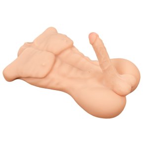Realistixxx Deluxe Man � Torso-Masturbator i Fuld St�rrelse med Sixpack-Look