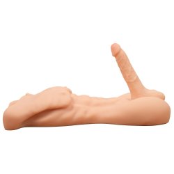 Realistixxx Deluxe Man � Torso-Masturbator i Fuld St�rrelse med Sixpack-Look