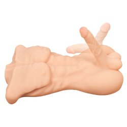 Realistixxx Deluxe Man � Torso-Masturbator i Fuld St�rrelse med Sixpack-Look