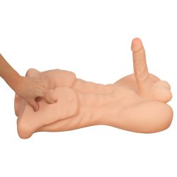 Realistixxx Deluxe Man � Torso-Masturbator i Fuld St�rrelse med Sixpack-Look