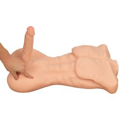 Realistixxx Deluxe Man � Torso-Masturbator i Fuld St�rrelse med Sixpack-Look