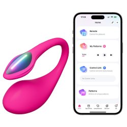 Lovense Lush 4 � App-styret G-Punkts Vibrator�g med Lysshow