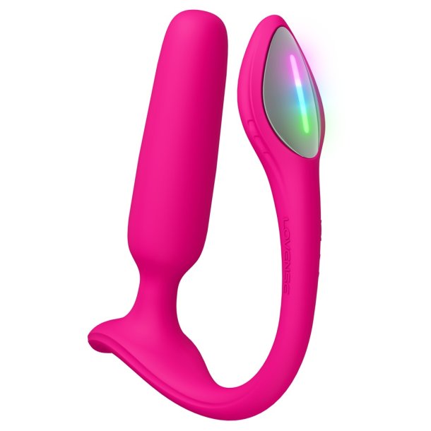 Lovense Lush Anal � App-styret Analplug Vibrator med Lysshow