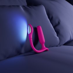 Lovense Lush Anal � App-styret Analplug Vibrator med Lysshow