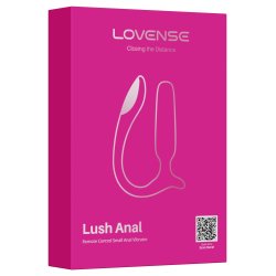 Lovense Lush Anal � App-styret Analplug Vibrator med Lysshow