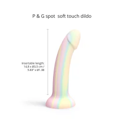 Love To Love Dildolls Fantasia  Selvlysende Pasteldildo 18 cm