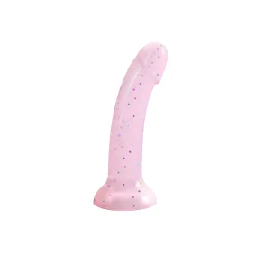 Dildolls Starlight  Pink dildo med stjerner og sugekop