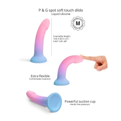 Love To Love Dildolls Utopia  Prisvindende Pastel Dildo med Sugekop