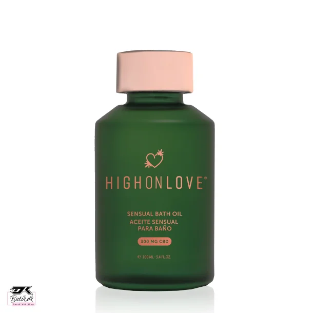 HighOnLove - CBD Sensual Bad &amp; kropsolie 100 ml