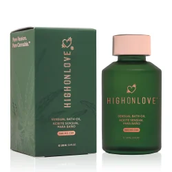 HighOnLove - CBD Sensual Bad &amp; kropsolie 100 ml