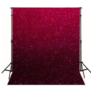 Foto & Video Baggrund - PINK GLITTER - 300 x 300 Cm