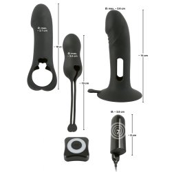 Black Velvets - Fjernbetjent Bullet Vibrator Kit