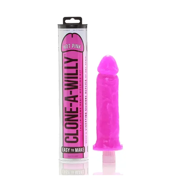 Clone-A-Willy Hot Pink - Vibrator Dildo Kit
