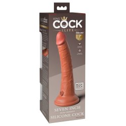Dual Density Silicone Cock 21 cm Flere farver