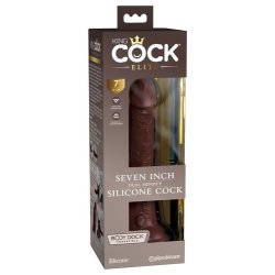 Dual Density Silicone Cock 21 cm Flere farver