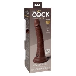 Dual Density Silicone Cock 21 cm Flere farver