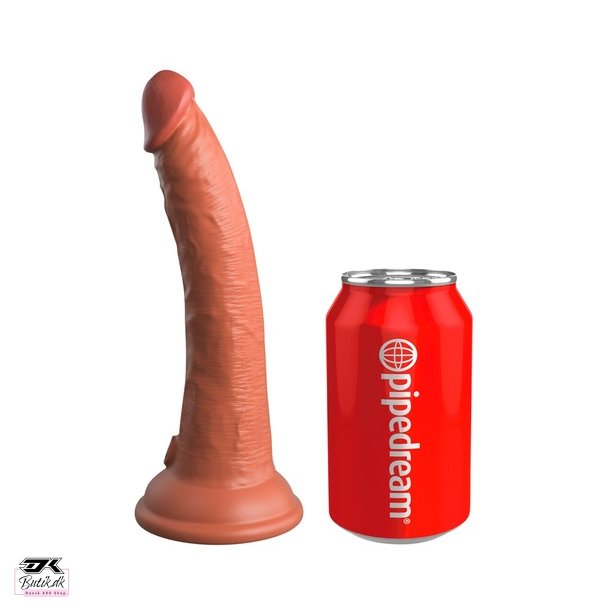 Dual Density Silicone Cock 21 cm Flere farver Solbrun