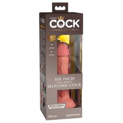 Dual Density Silicone Cock 18 cm