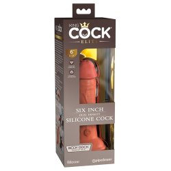 Dual Density Silicone Cock 18 cm Solbrun