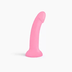 Dildolls Glitzy  Pink dildo med glimmer 19 Cm