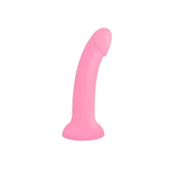 Dildolls Glitzy  Pink dildo med glimmer 19 Cm