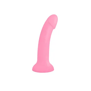Dildolls Glitzy  Pink dildo med glimmer 19 Cm