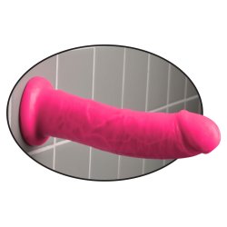 Dillio - Sugekop Dildo 8" Lilla Pink