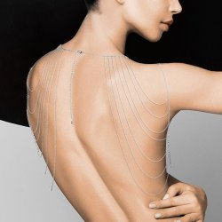 Bijoux Indiscrets  MAGNIFIQUE Skuldersmykke i Slv eller Guld