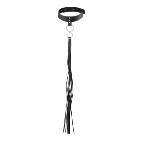 Maze By Bijoux Indiscrets - Tassel Choker Sort