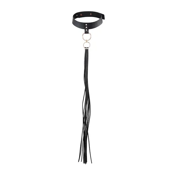 Maze By Bijoux Indiscrets - Tassel Choker Sort