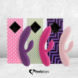 FEELZTOYS-LEA RABBIT VIBRATOR Lyserd.