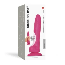 STRAP-ON-ME - SLIDING SKIN REALISTIC DILDO PINK